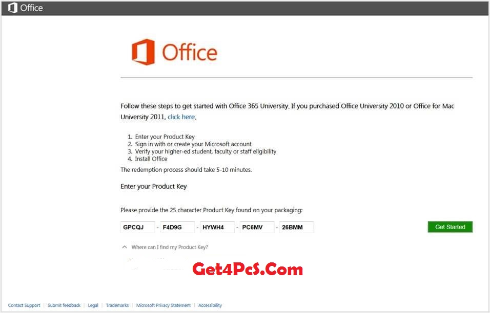 activate microsoft office for mac 2011 free
