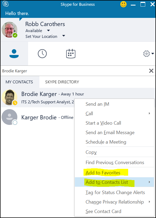 skype for business for mac outlook